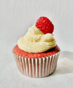 Red & White Cupcake