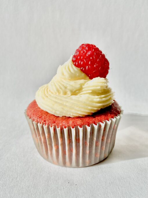 Red & White Cupcake